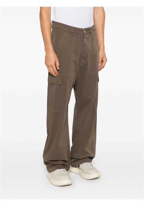 pantaloni cargo uomo dust in cotone RICK OWENS DRKSHDW | DU02D2354 TW34